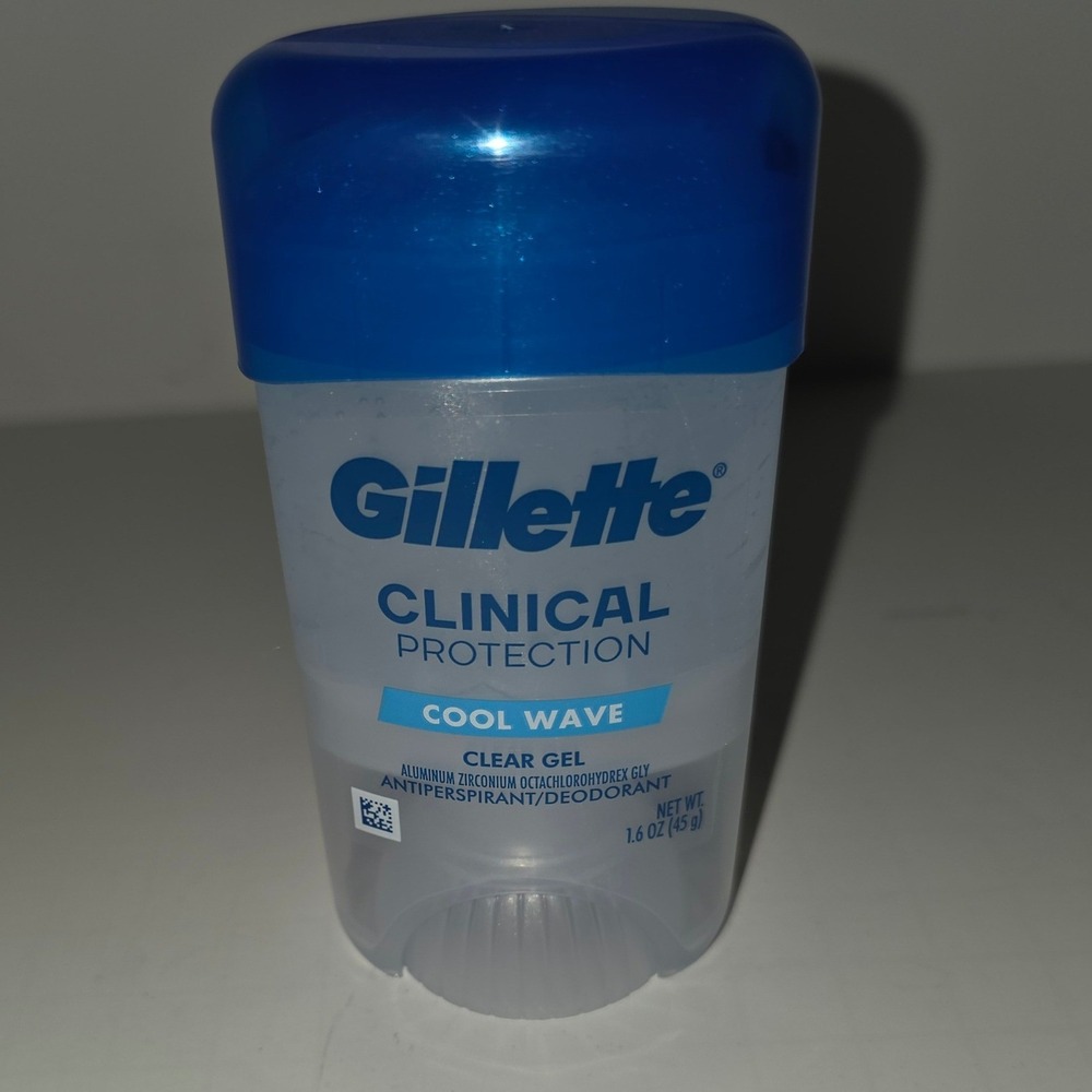 Gillette Clinical Protection Cool Wave Clear Gel Antiperspirant Deodorant 1.6oz